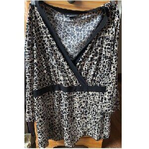 Women’s Wrap Blouse I.N. Studio 2XL